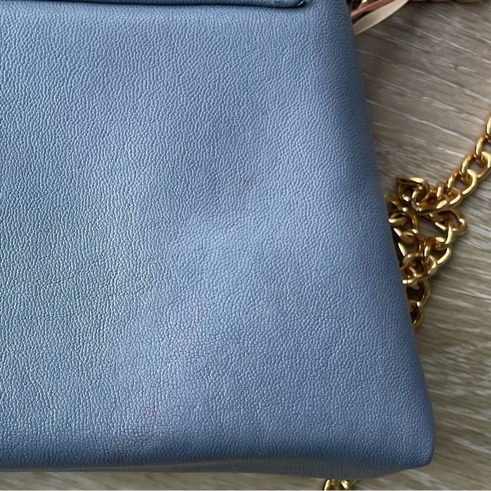 Rachel Zoe Cross Body Envelope Bag Light Blue